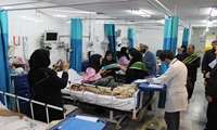 عیادت خادمین مسجد مقدس جمکران از بیماران بیمارستان