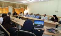 جلسه رئیس دانشگاه با گروه عفونی برگزار شد