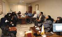 دیدار رئیس مرکز آموزشی درمانی شهید دکتر بهشتی کاشان با مسئول و کارشناسان اعتبار بخشی دانشگاه
