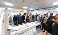 مرکز فوق تخصصی سی تی آنژیوگرافی بیمارستان با حضور مسئولین دانشگاه و شهرستان افتتاح شد.